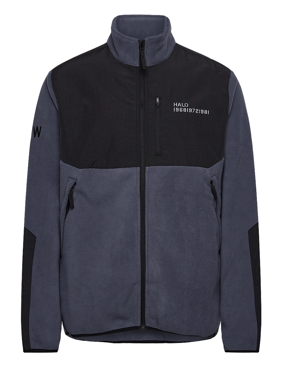 HALO - HALO BLOCKED ZIP FLEECE - grisaille - 0