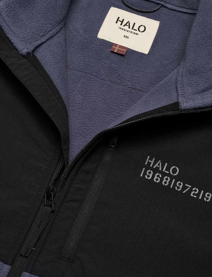 HALO - HALO BLOCKED ZIP FLEECE - grisaille - 2