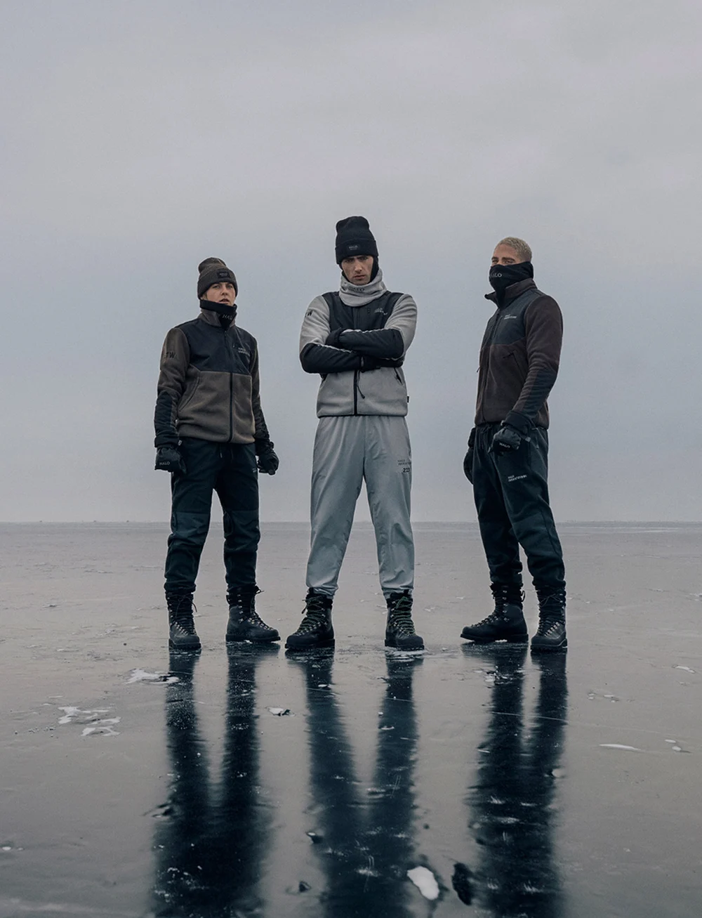 HALO - HALO BLOCKED ZIP FLEECE - höstjackor - major brown - 0