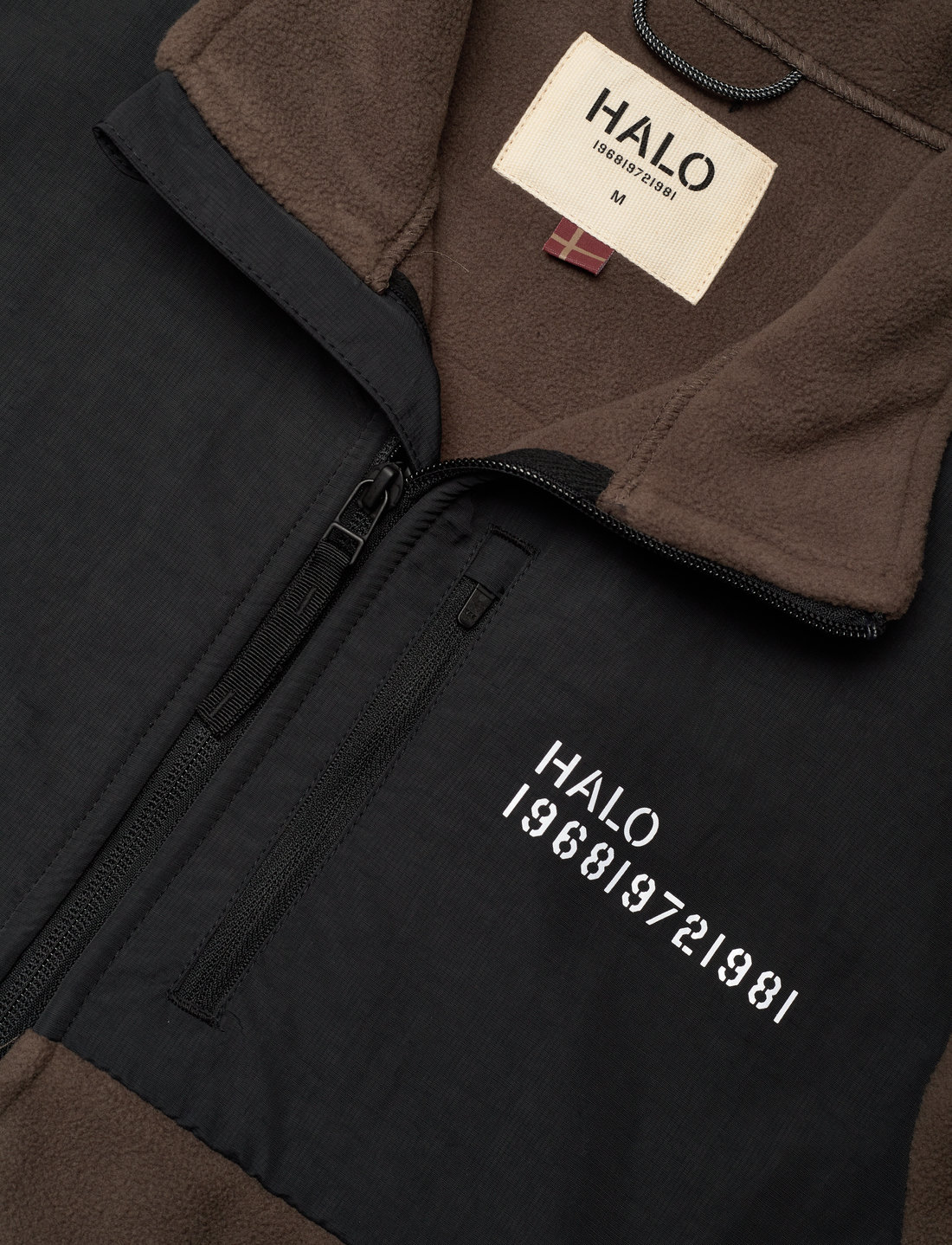 HALO - HALO BLOCKED ZIP FLEECE - höstjackor - major brown - 4