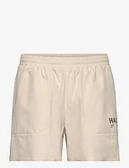 HALO 2-IN-1 TRAINING SHORTS - OYSTER GRAY