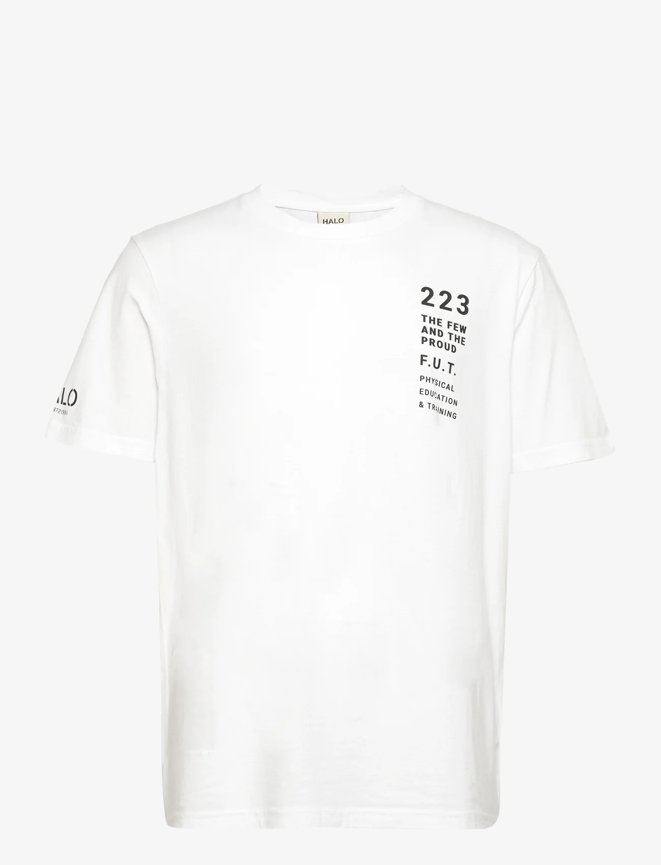 HALO Halo Logo T-shirt (White), 319.96 kr | Stort udvalg af designer ...