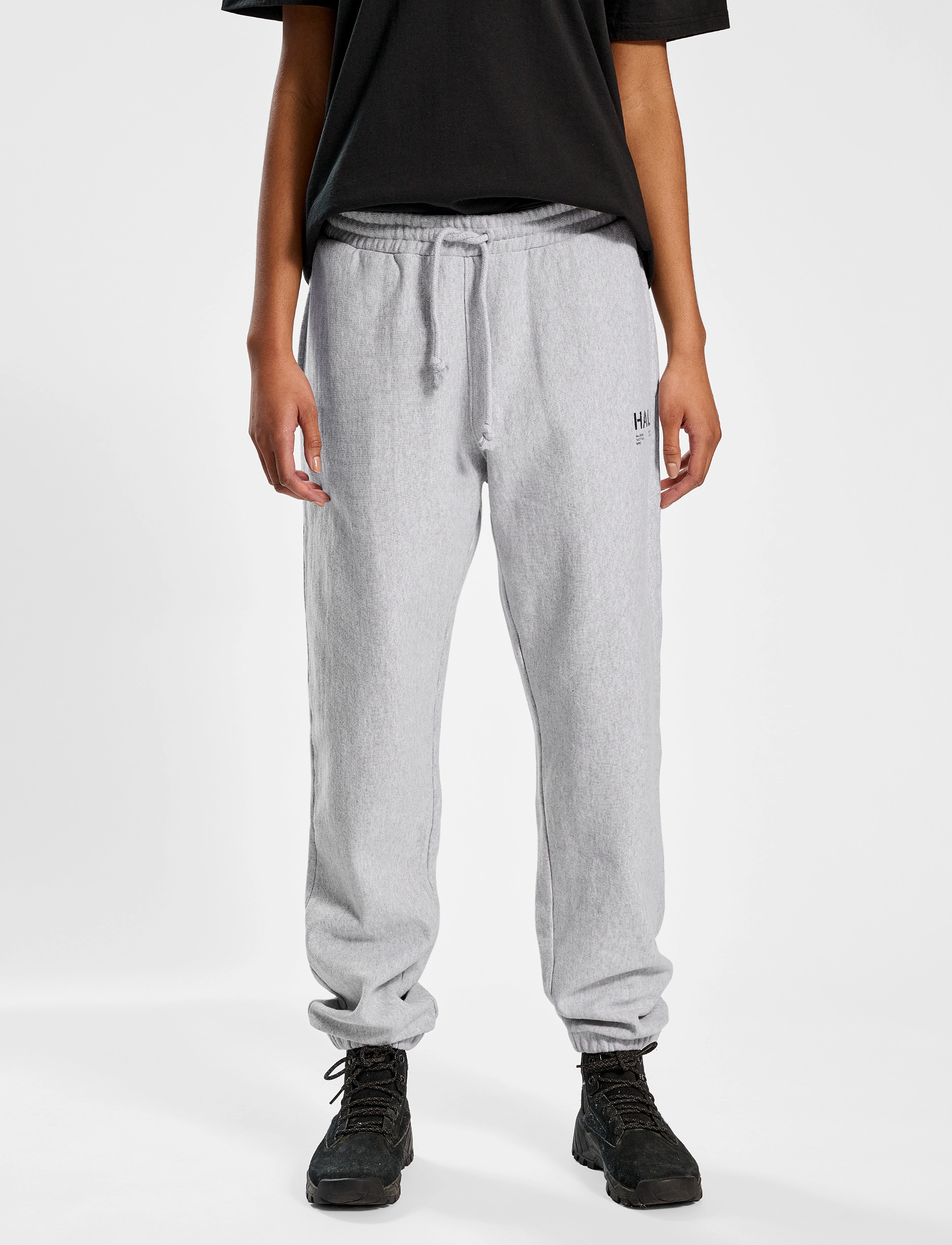 HALO - HALO REVERSE WEAVE SWEATPANTS - grey melange - 3
