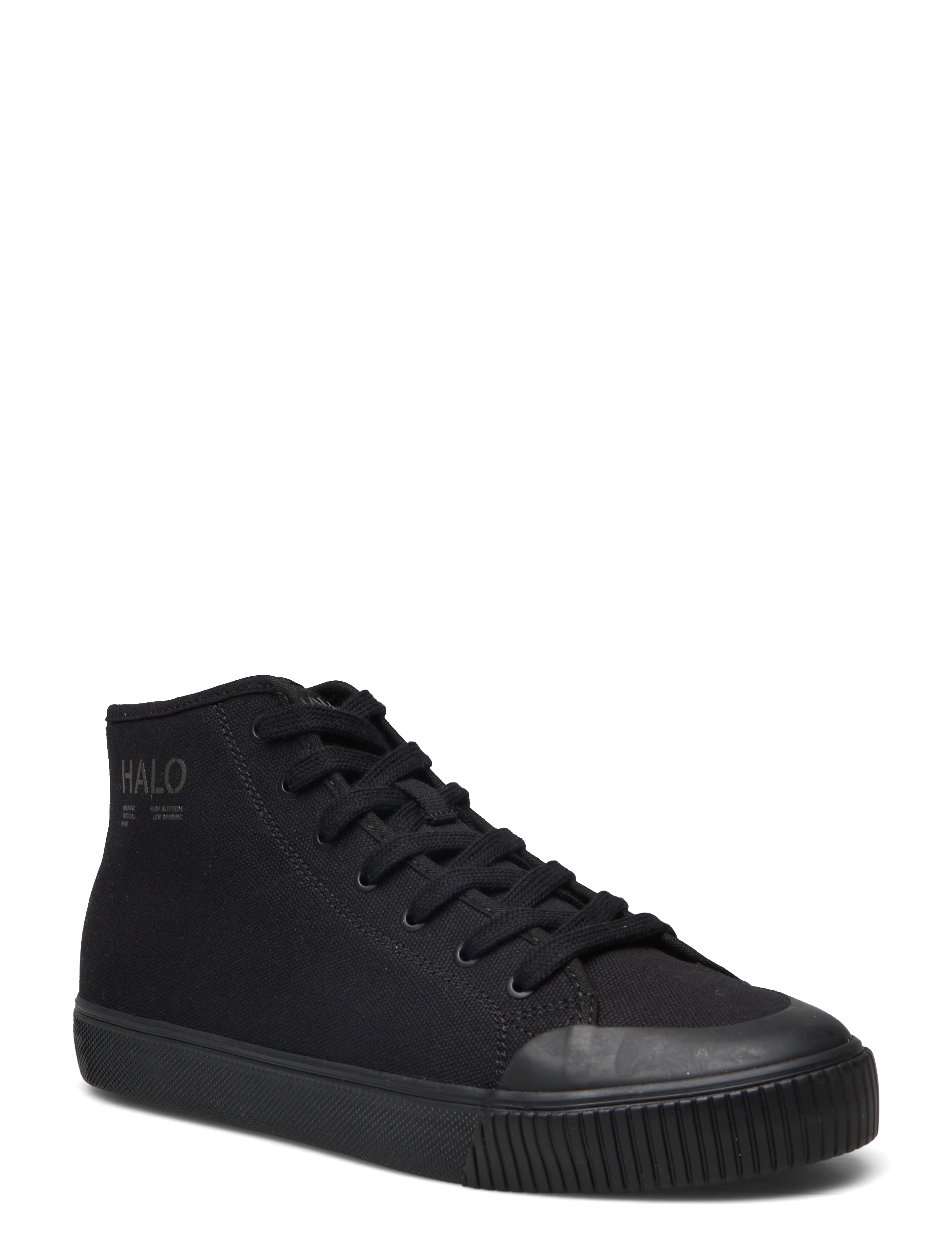 HALO Field Shoe Mid, 42, Sneakers, Schwarz - High-top Männerswear