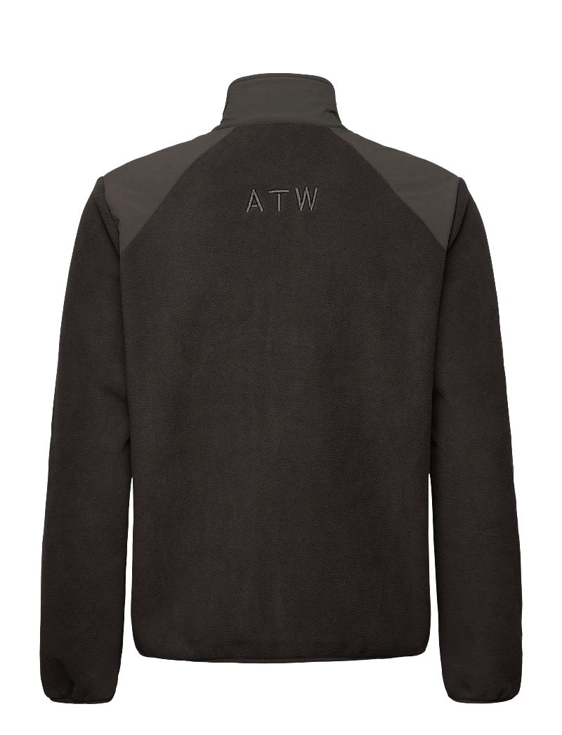 HALO - HALO PANELED FLEECE JACKET - fleece & midlayer - raven - 1