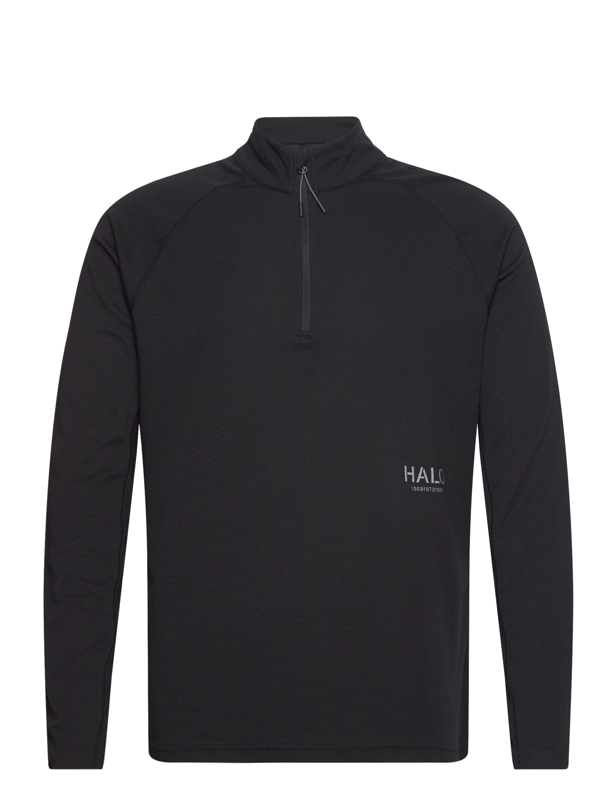 HALO HALO SORONA HALF ZIP - Tänavastiil - BLACK / black
