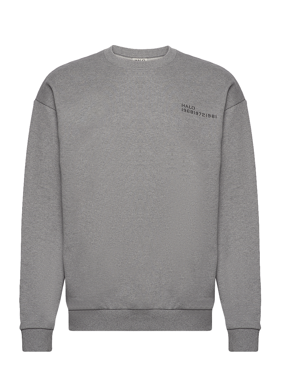 HALO - HALO ESSENTIAL CREW - oberteile - grey melange - 1