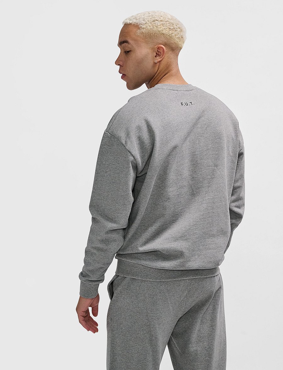 HALO - HALO ESSENTIAL CREW - oberteile - grey melange - 4