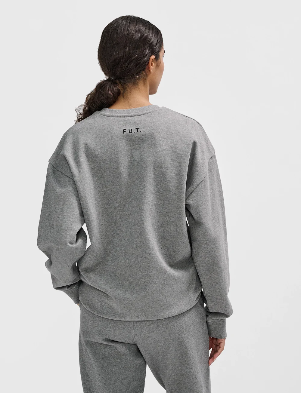 HALO - HALO ESSENTIAL CREW - tops - grey melange - 5