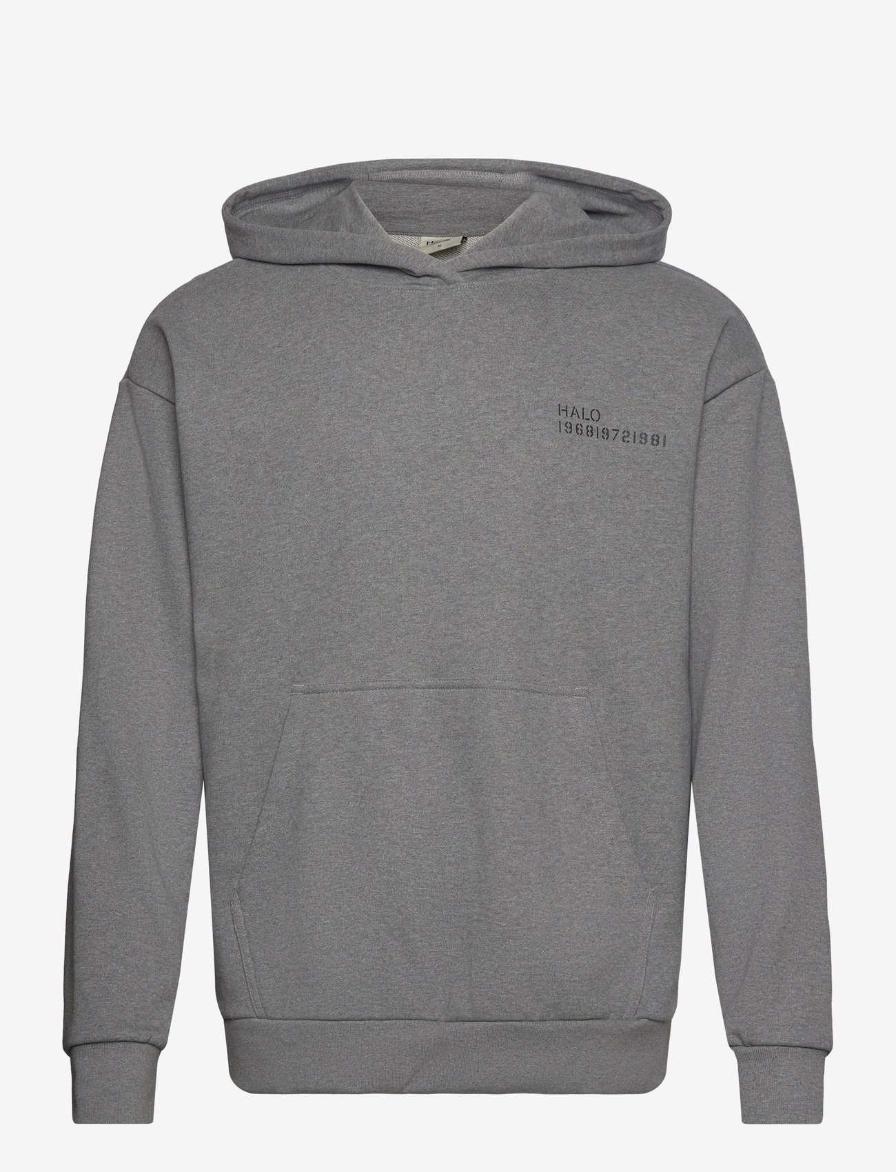 HALO - HALO ESSENTIAL HOODIE - džemperiai su gobtuvu - grey melange/grey melange - 0