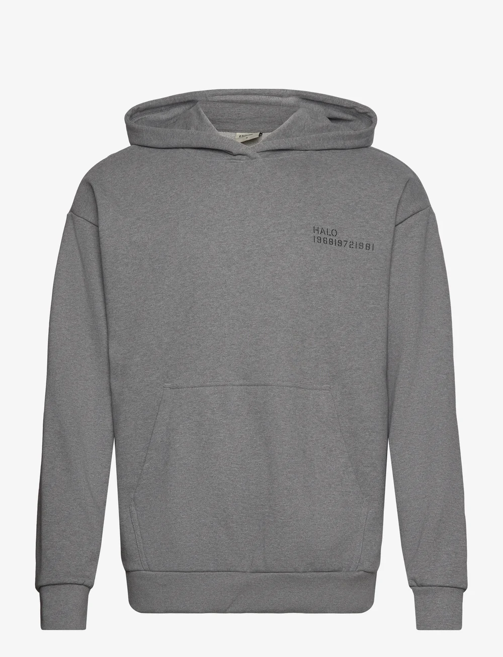 HALO - HALO ESSENTIAL HOODIE - kapuutsiga dressipluusid - grey melange/grey melange - 0