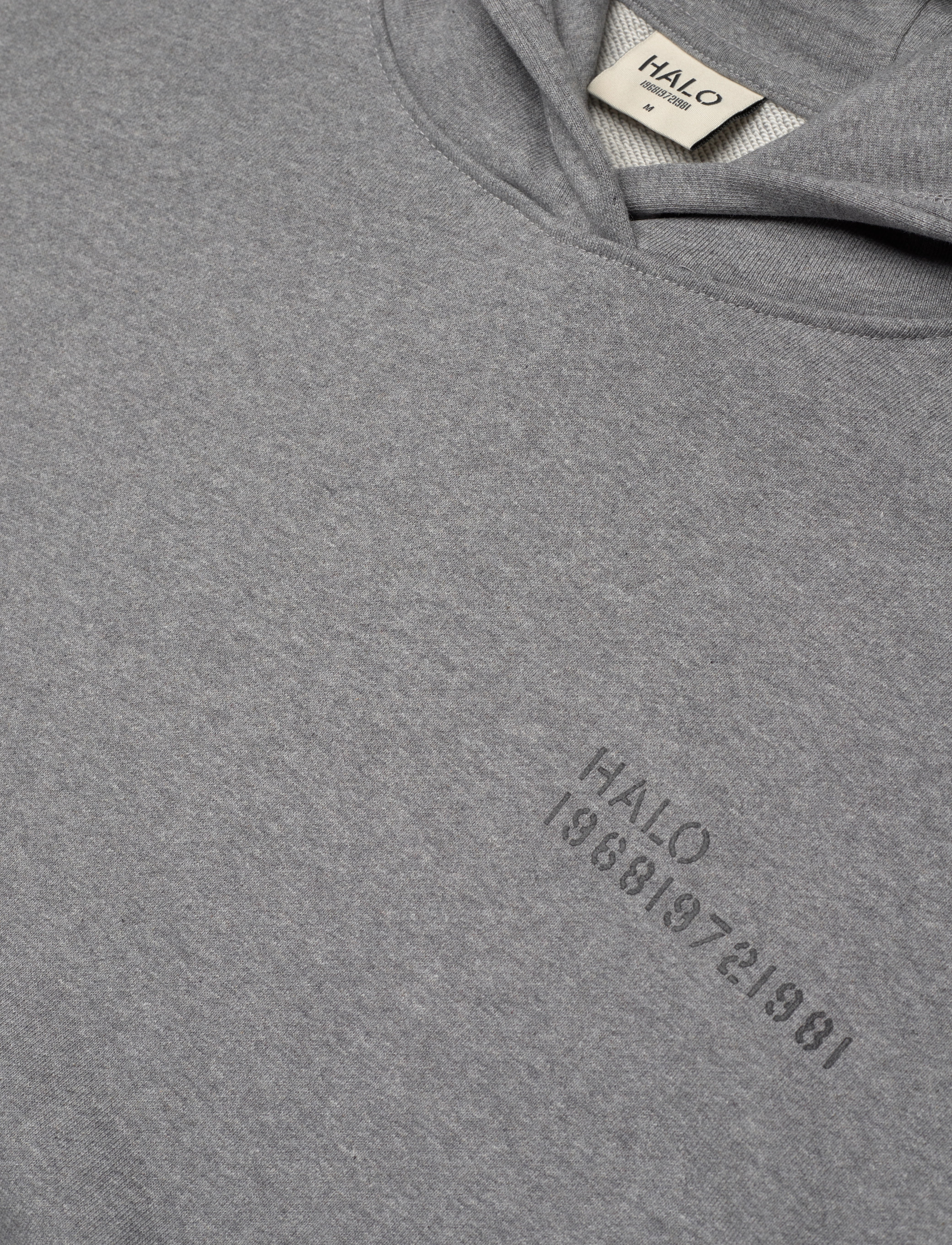 HALO - HALO ESSENTIAL HOODIE - hupparit - grey melange/grey melange - 2