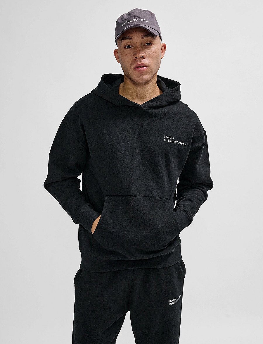 HALO - HALO ESSENTIAL HOODIE - hættetrøjer - black - 0