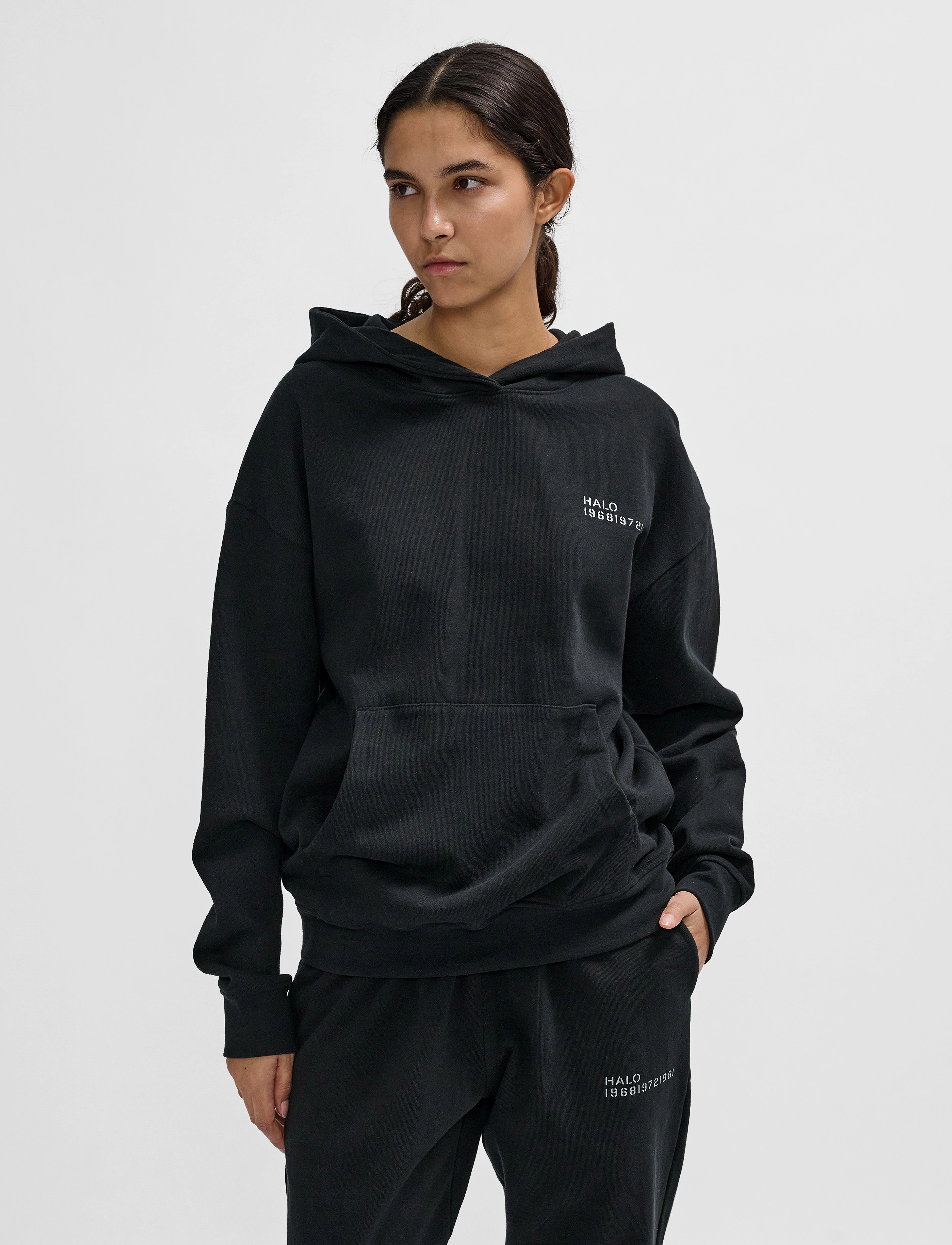 HALO - HALO ESSENTIAL HOODIE - hættetrøjer - black - 3