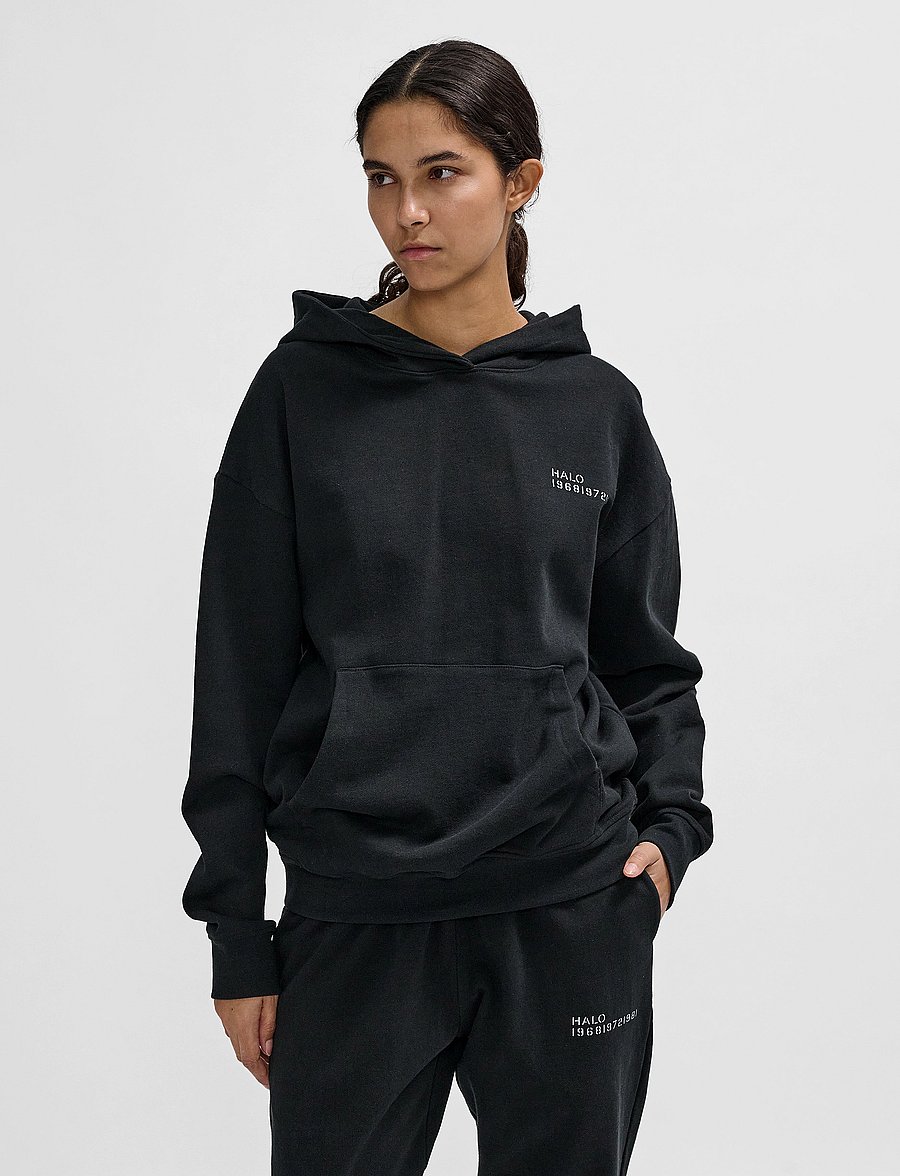 HALO - HALO ESSENTIAL HOODIE - hættetrøjer - black - 3