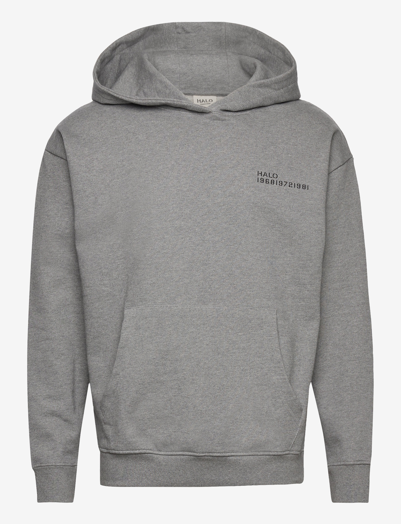 HALO - HALO ESSENTIAL HOODIE - hoodies - grey melange - 1
