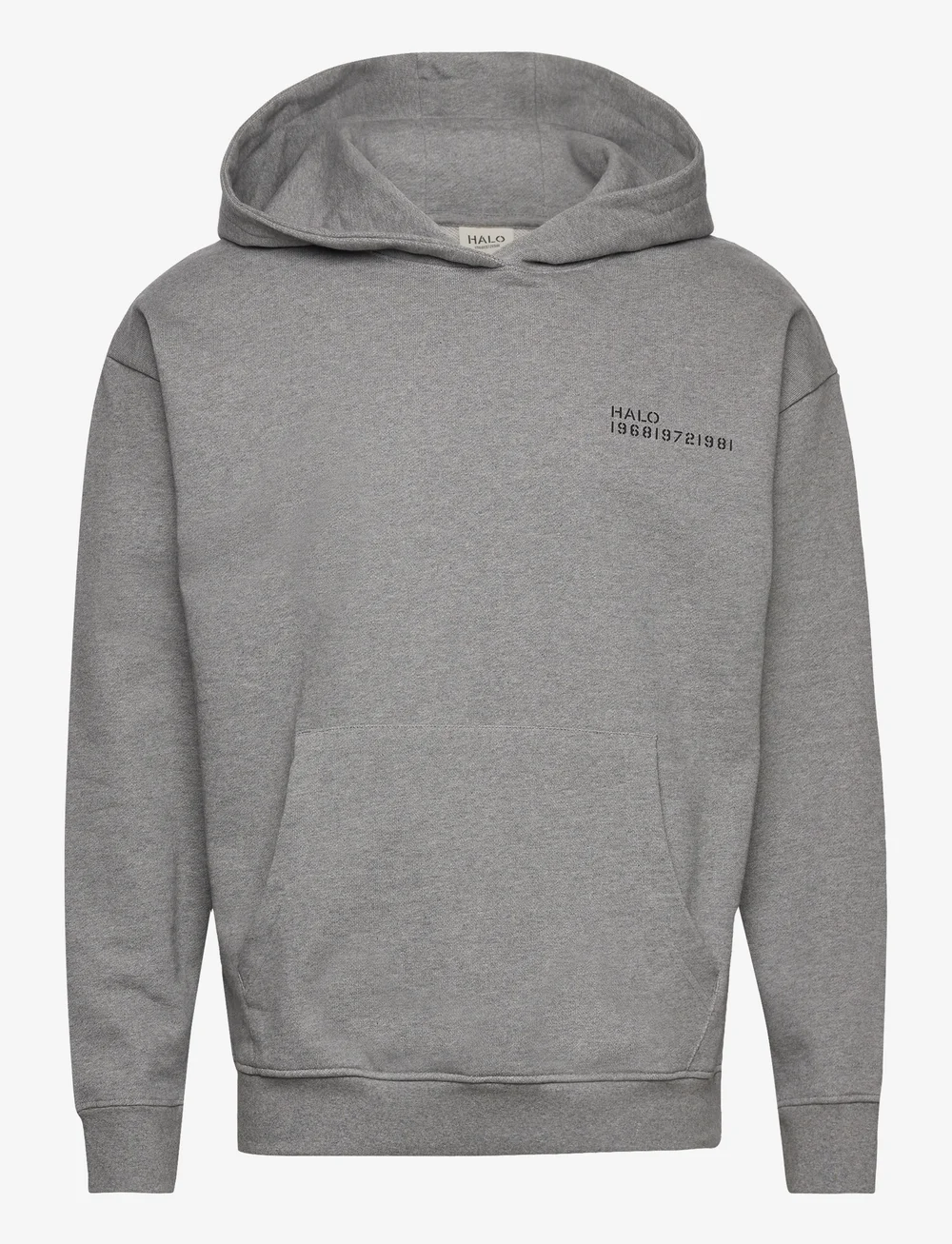 HALO - HALO ESSENTIAL HOODIE - huvtröjor - grey melange - 1