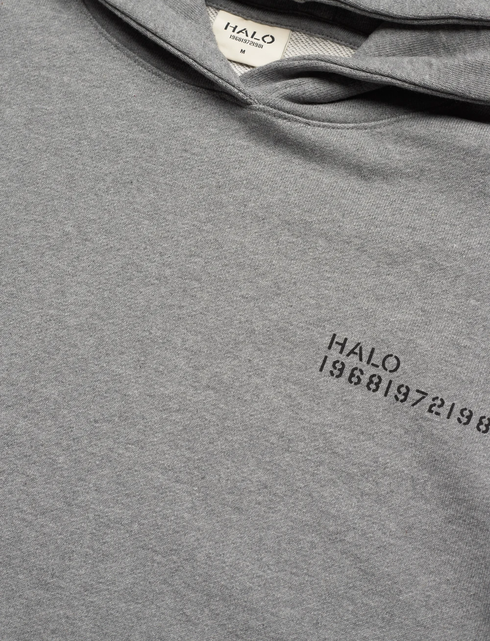 HALO - HALO ESSENTIAL HOODIE - huvtröjor - grey melange - 4