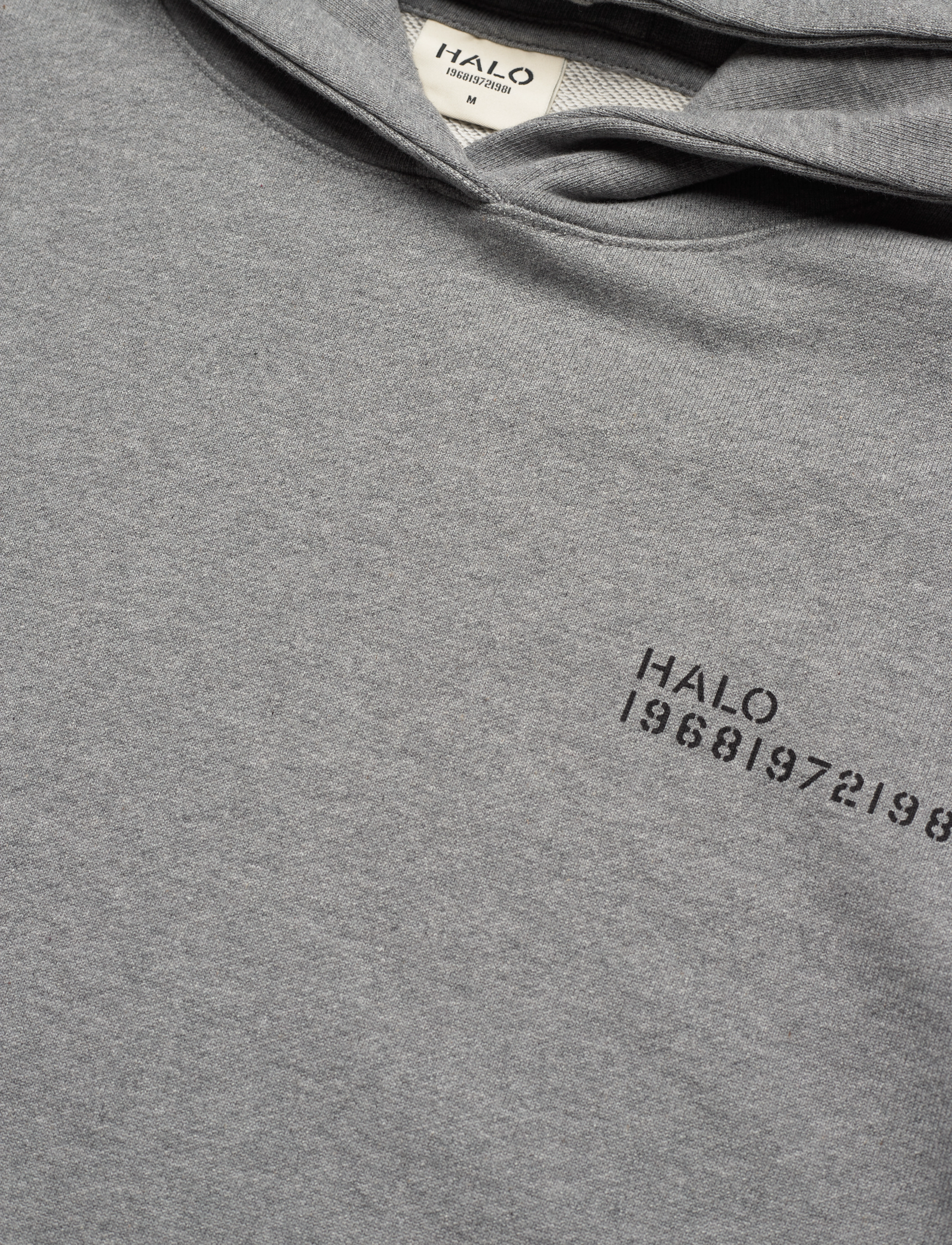 HALO - HALO ESSENTIAL HOODIE - hættetrøjer - grey melange - 4