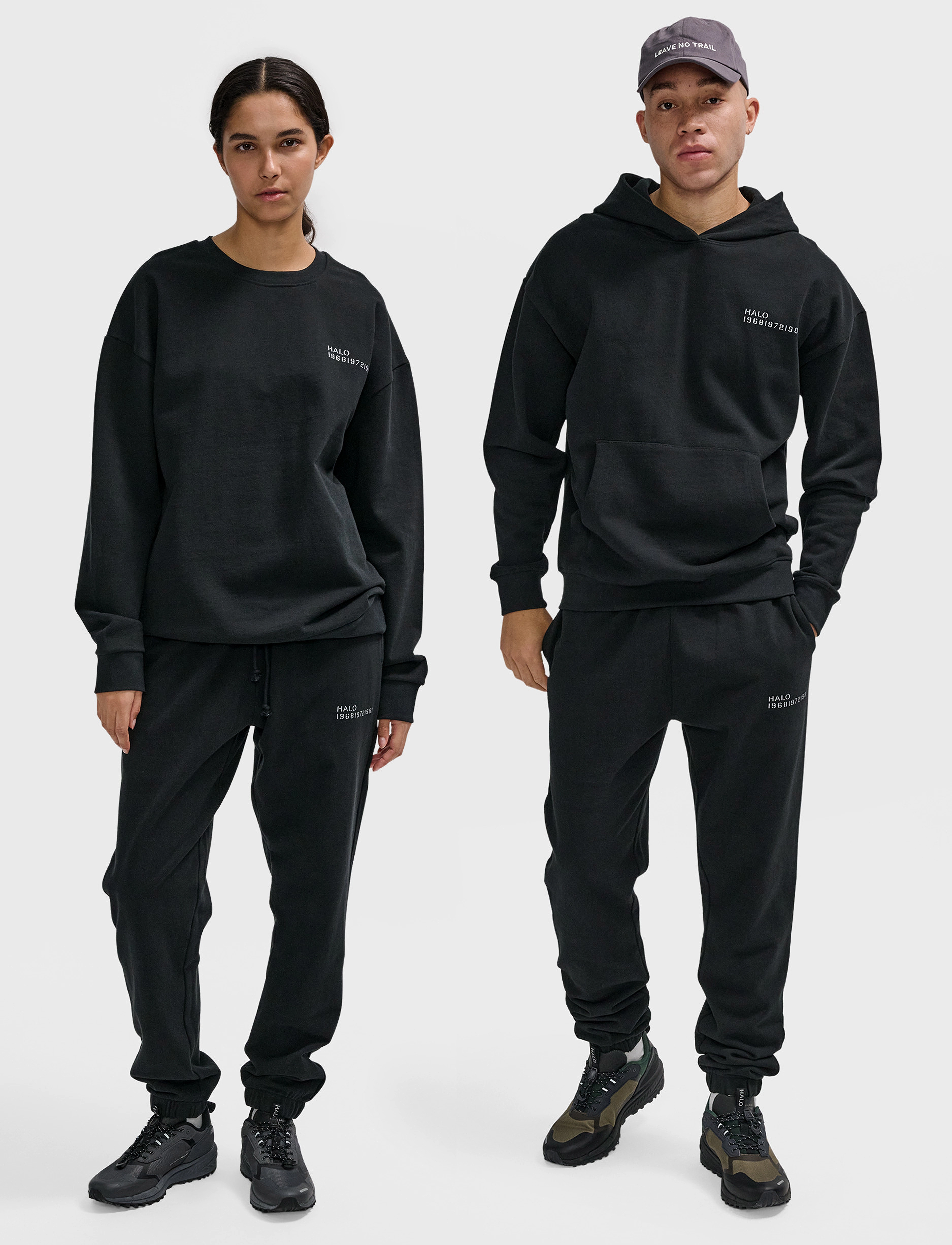 HALO Essential Sweatpants, S, Sport, Schwarz - Männerswear