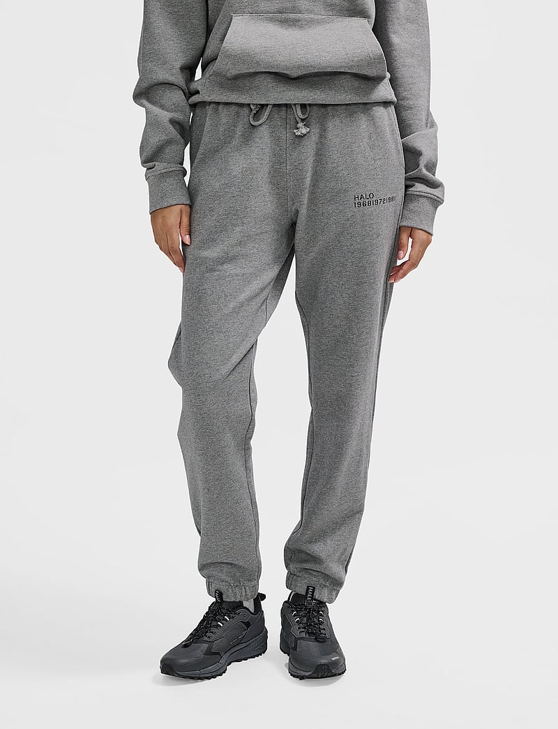 HALO ESSENTIAL SWEATPANTS GREY MELANGE