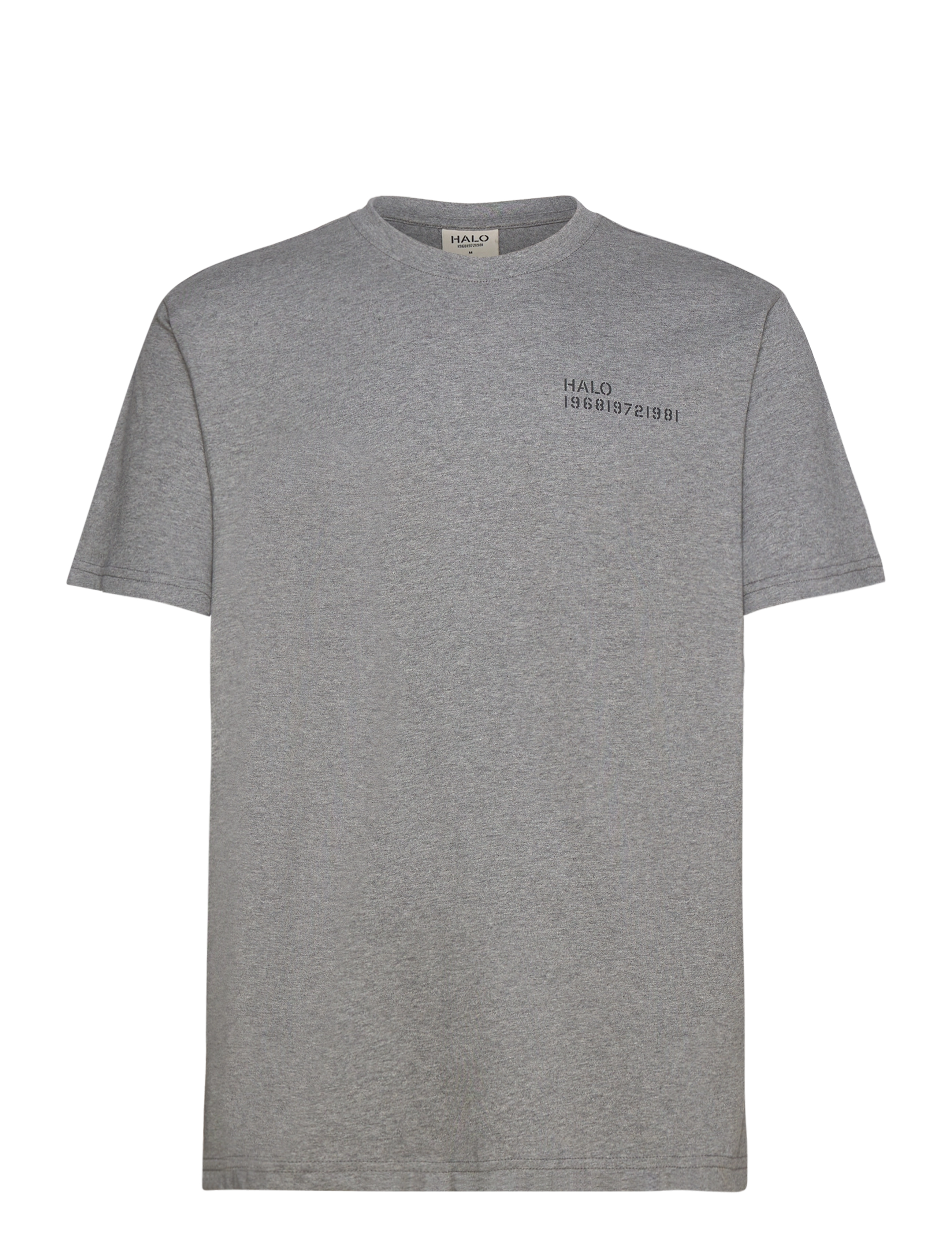 HALO HALO ESSENTIAL T-SHIRT - Kleidung - GREY MELANGE/GREY MELANGE / grey