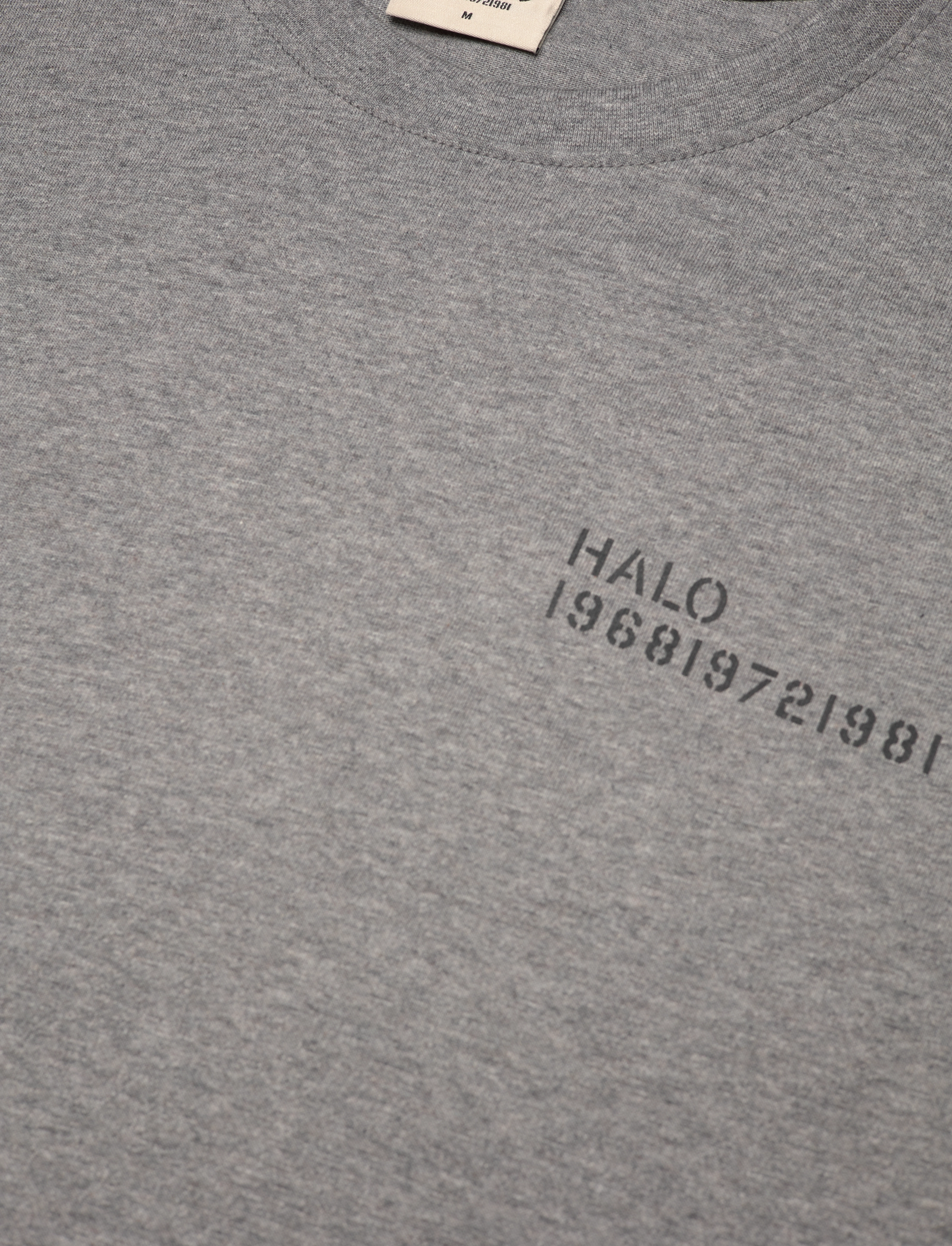 HALO - HALO ESSENTIAL T-SHIRT - tops & t-shirts - grey melange/grey melange - 3