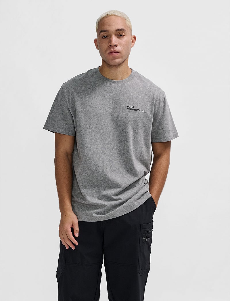HALO - HALO ESSENTIAL T-SHIRT - t-shirts - grey melange - 3