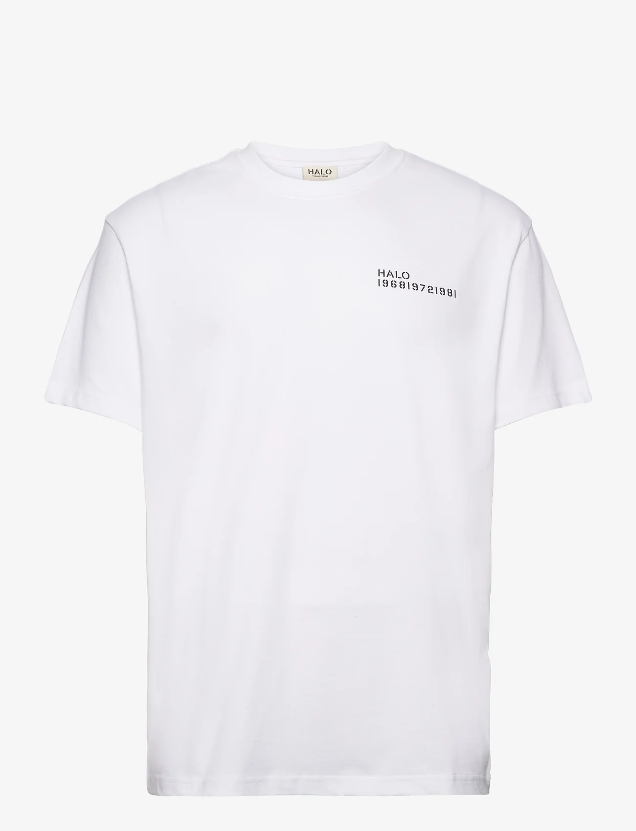 HALO - HALO ESSENTIAL T-SHIRT - topper & t-skjorter - white - 0