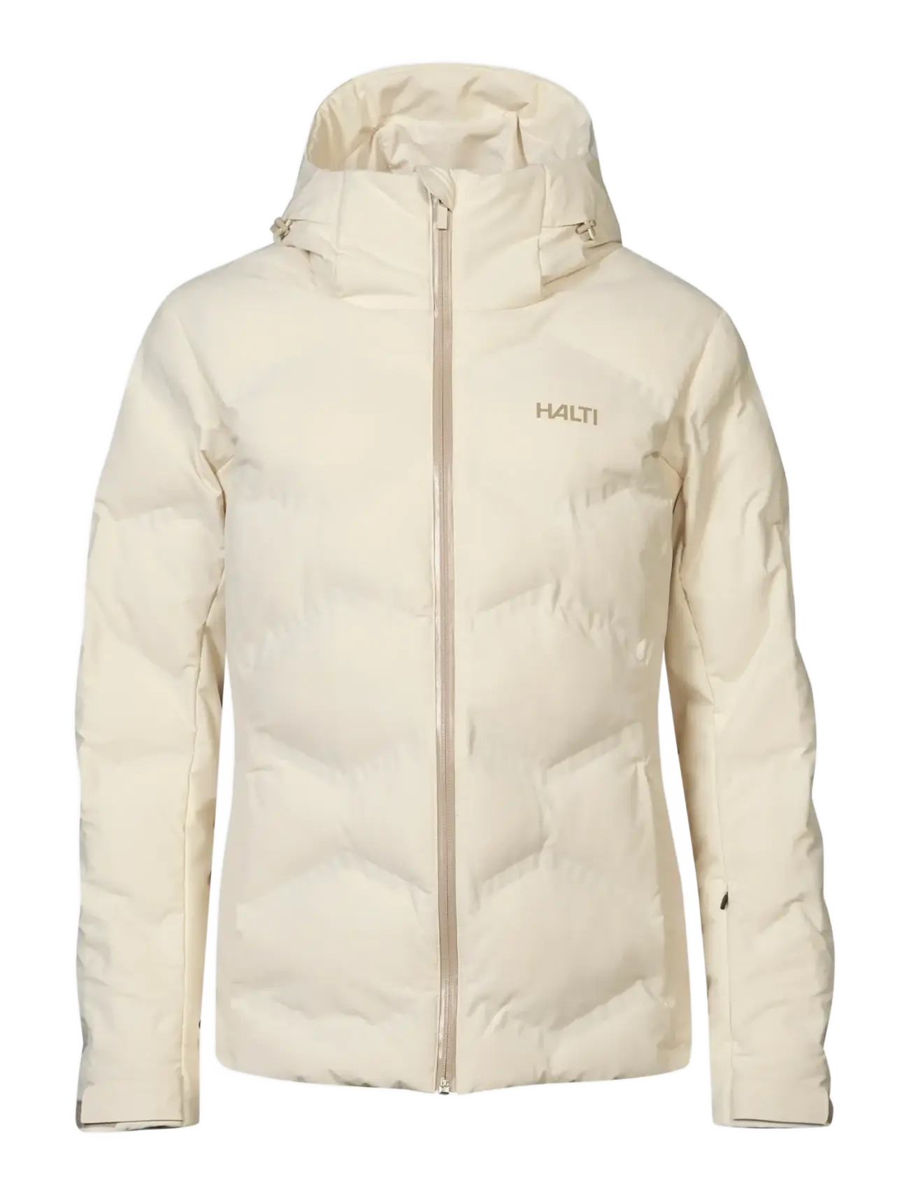 Halti Nordic Arcty II Ski Jacket Women's - Skidjackor - I02 SEEDPEARL WHITE / cream