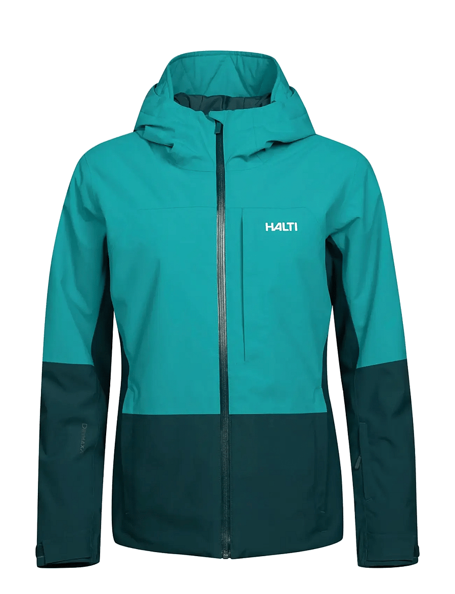 Halti - Melvik W Dx ski jacket - ski-kleidung - i55 lapis green - 0