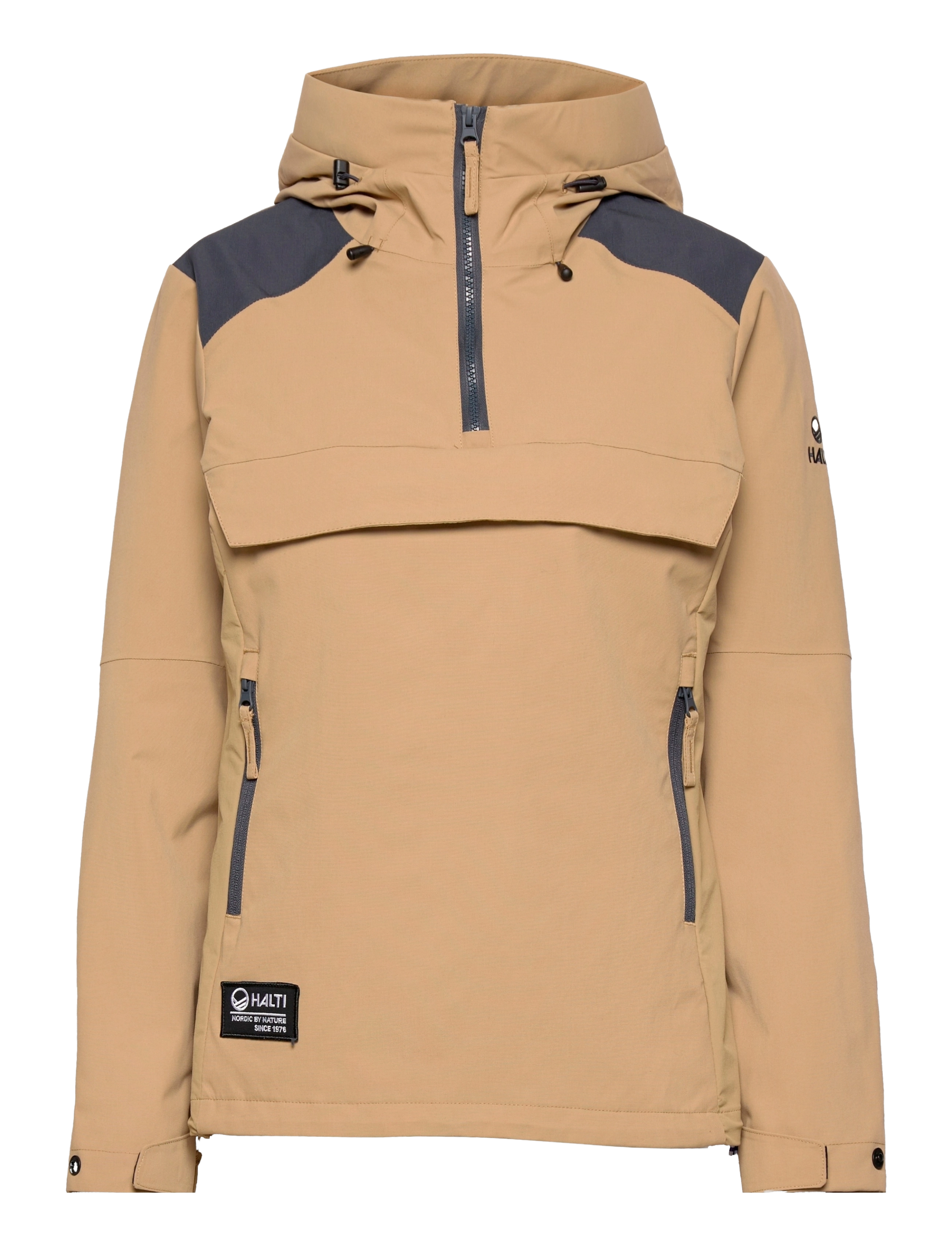 Hiker W hybrid anorak - KELP