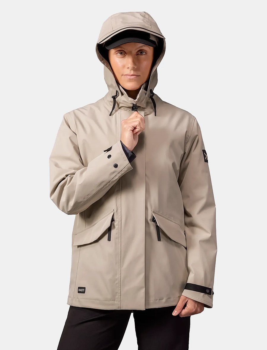 Halti - Tokoi DX Jacket Women's - friluftsjakker - h05 fossil beige - 0