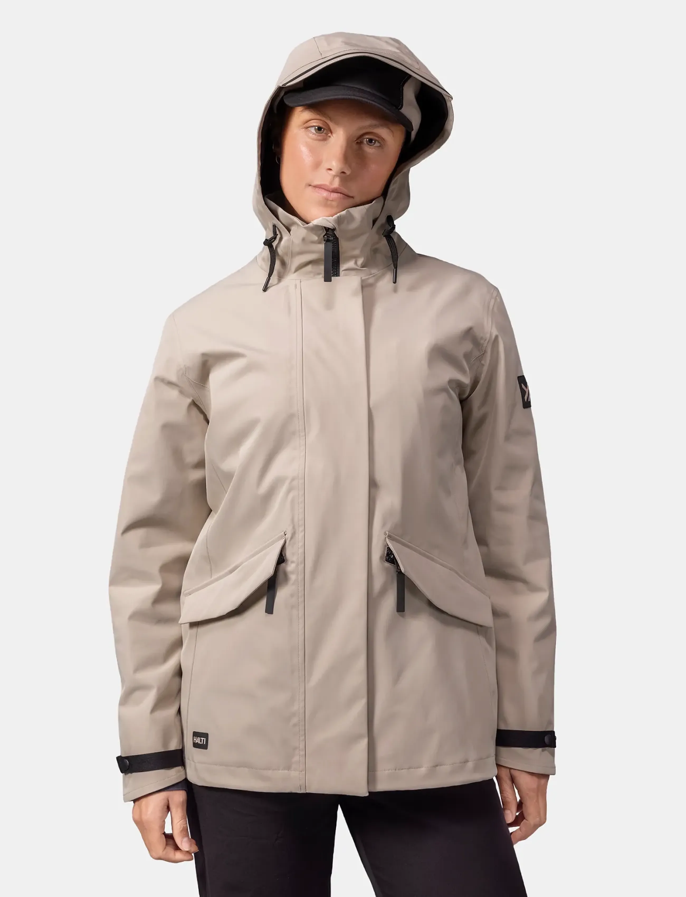 Halti - Tokoi DX Jacket Women's - friluftsjakker - h05 fossil beige - 4