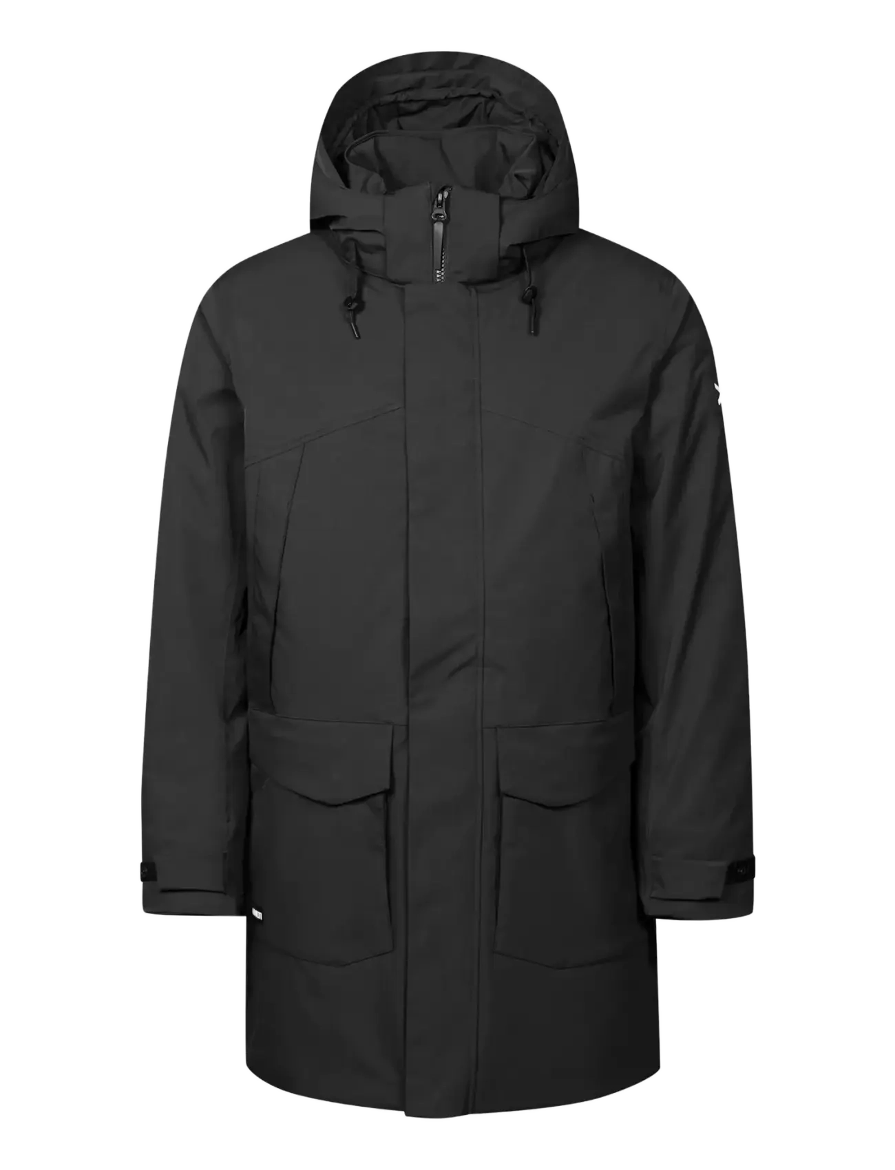 Halti Kallio M DX parka - Outerwear - P99 BLACK / black