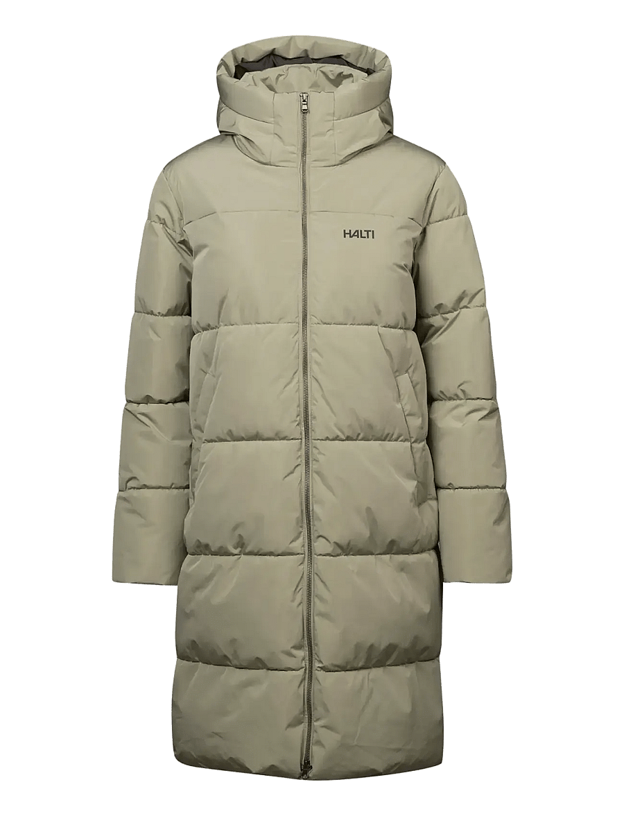 Halti - Sammal W II insulated parka jacket - winterjacken - i53 tea green - 0