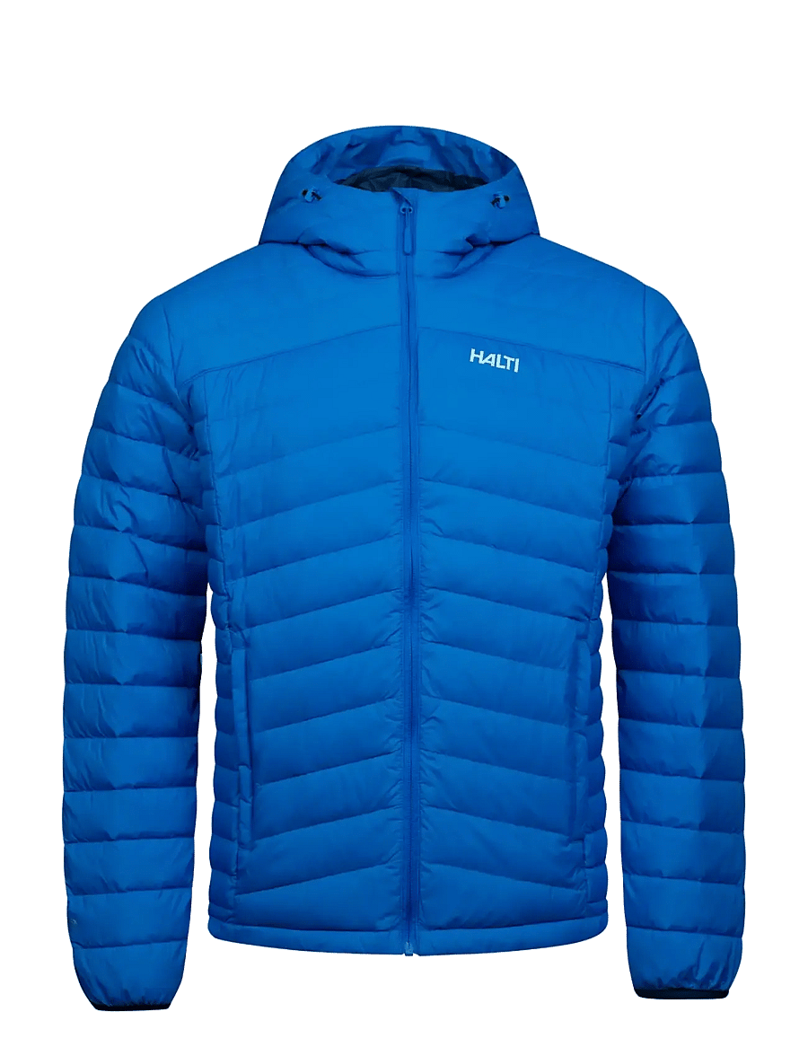 Halti - Huippu M Untuvia down jacket - outdoor jacken - g34 electric blue lemonade - 0
