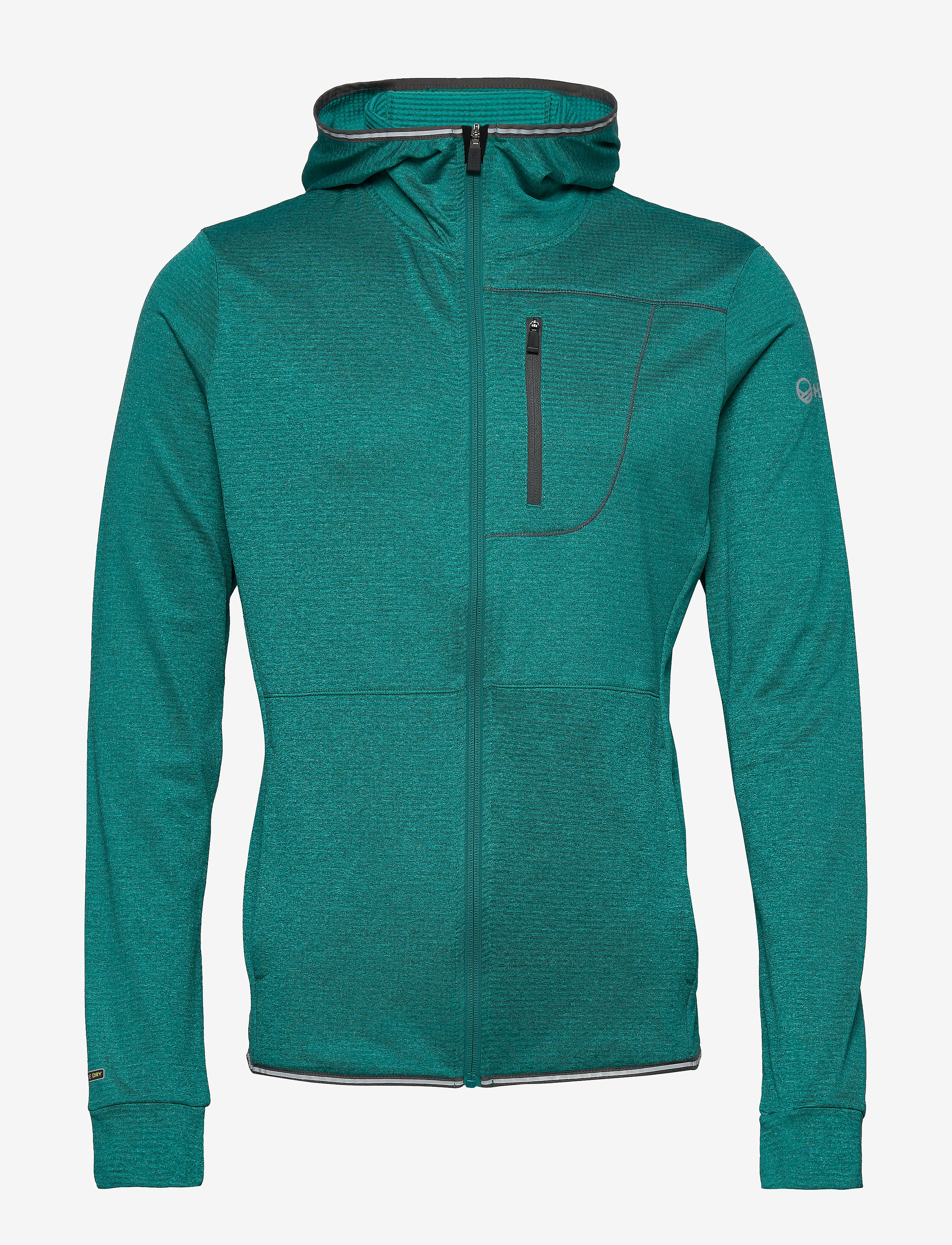Halti - Puijo M Hoodie jacket - fanfare green melange - 0