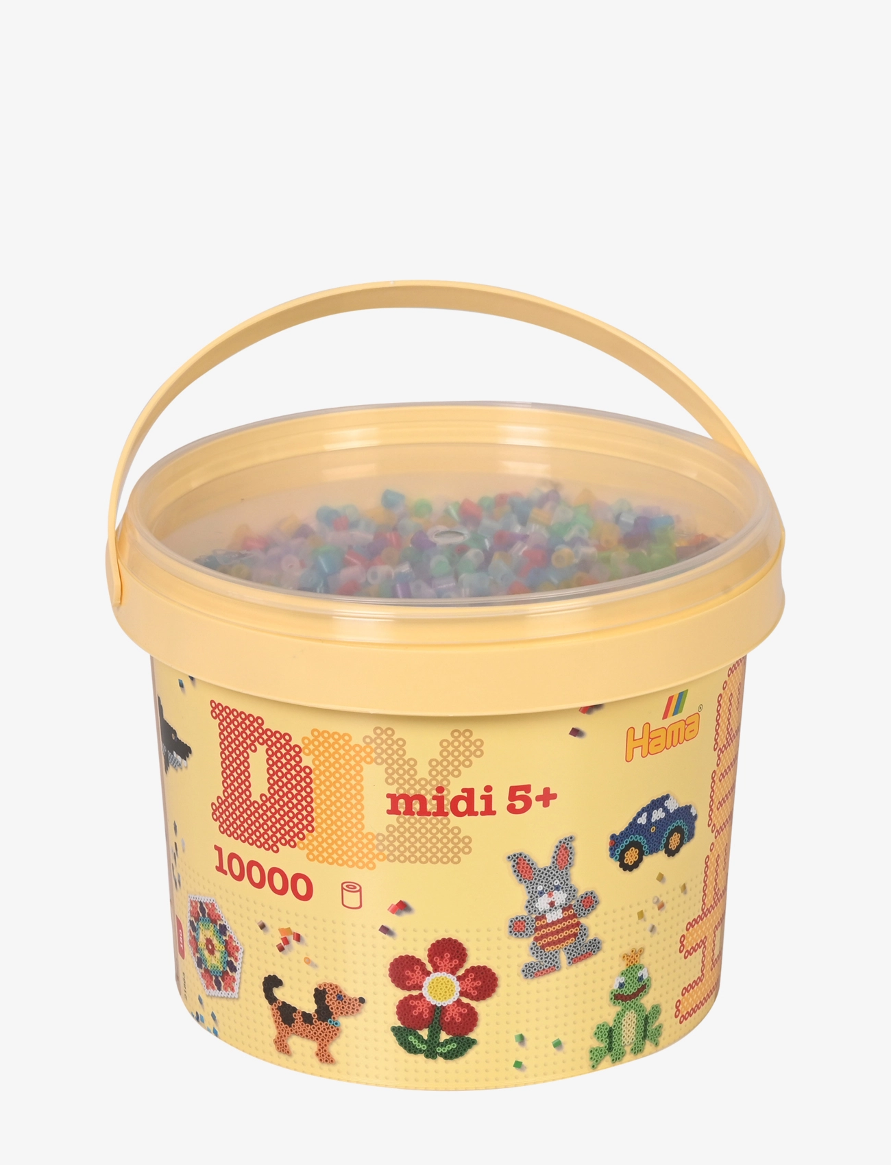 Hama Hama Midi Beads 10.000 pcs in Bucket Mix 53 - Pärlor - MULTI / multi