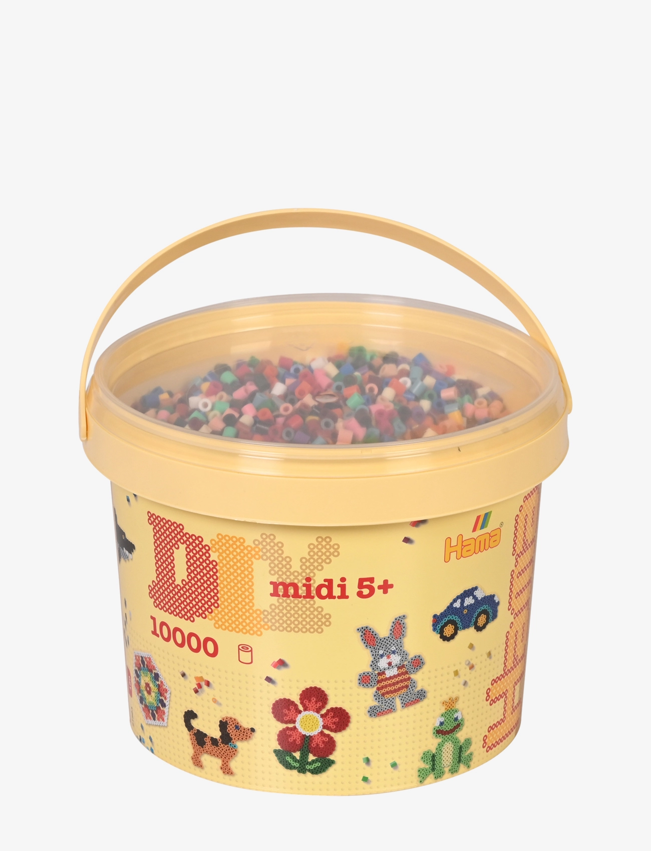 Hama Hama Midi Beads 10.000 pcs in Bucket Mix 67 - Hama - MULTI / multi