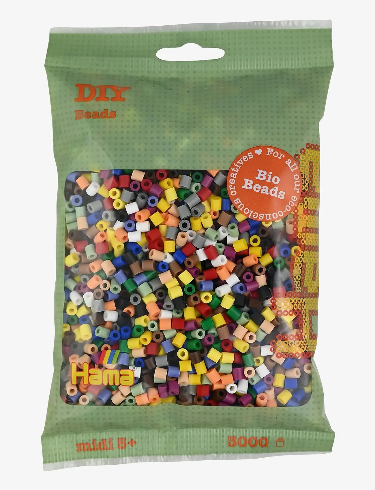 Hama - Hama Midi Bio Beads 3000 pcs Mix 199 - perler - multi - 0
