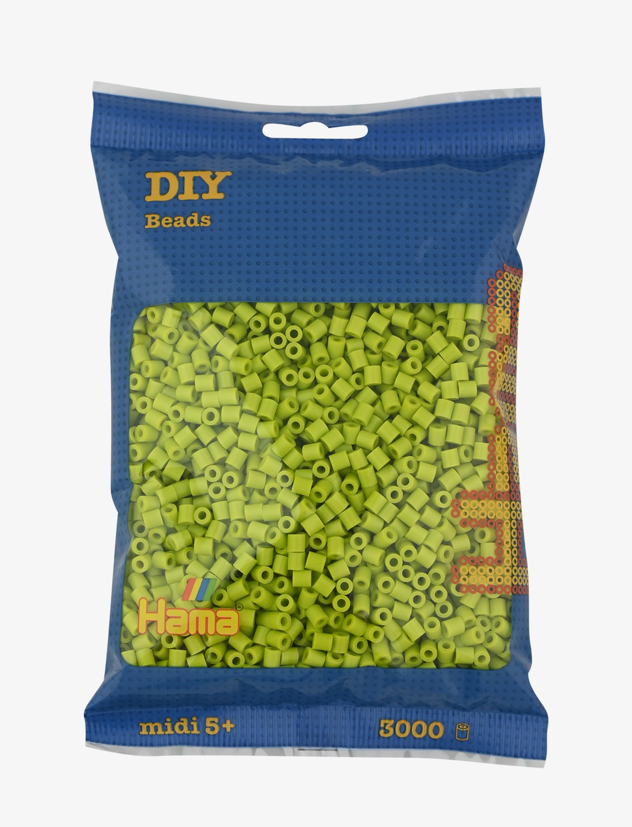 Hama Hama Midi Beads 3000 pcs Lime - Hama - LIME / multi