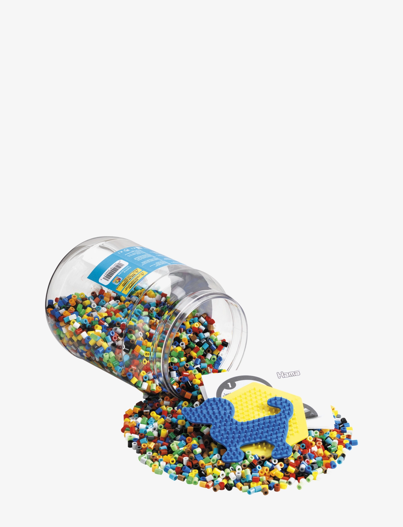 Hama - Hama Midi Beads 7000 pcs blue in tub - multi - 3