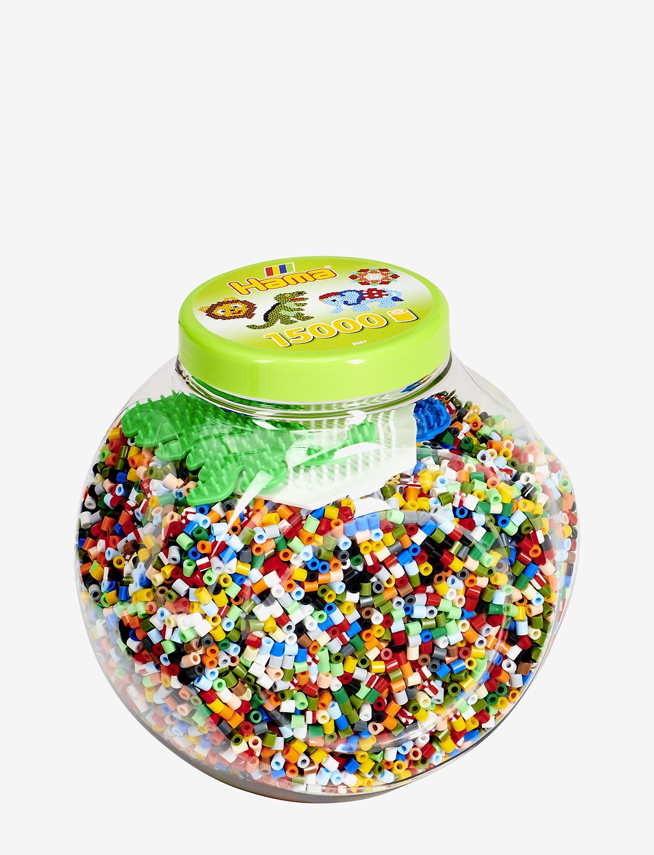 Hama - Hama Midi Beads 15000 pcs. Mix in Tub - perler - multi - 0