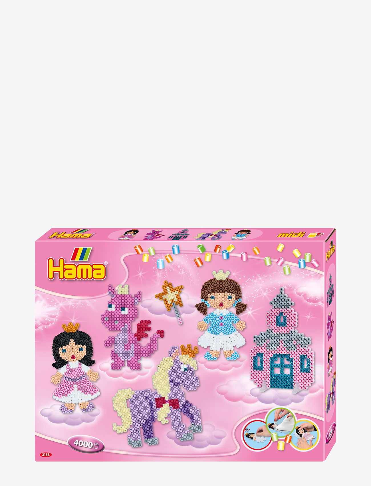 Hama - Hama Midi Gift Box Fantasy Fun 4000 pcs. - perler - multi - 0