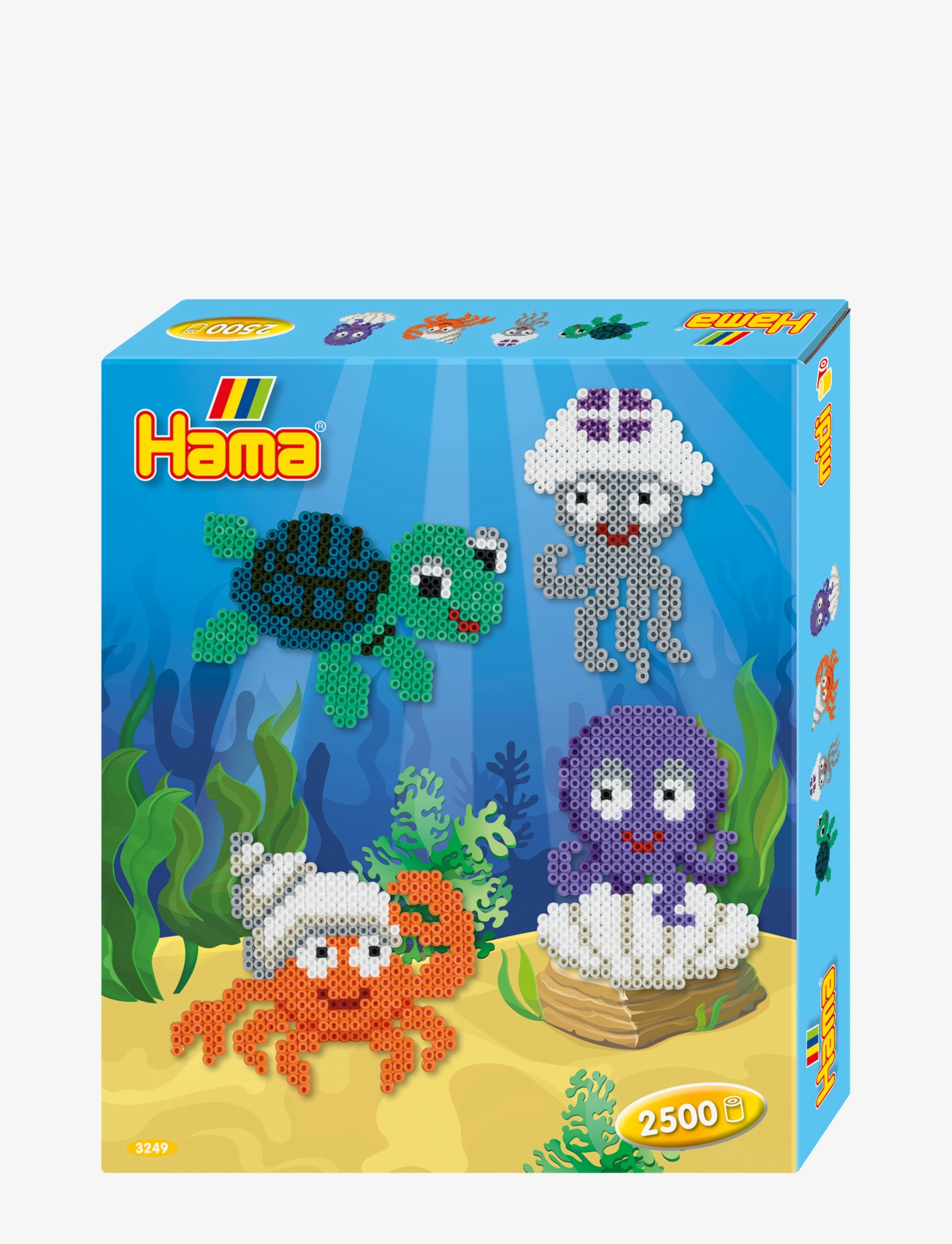 Hama Hama Midi gift box Sea Creatures 2500 pcs - Julklappar till barn - MULTI / multi