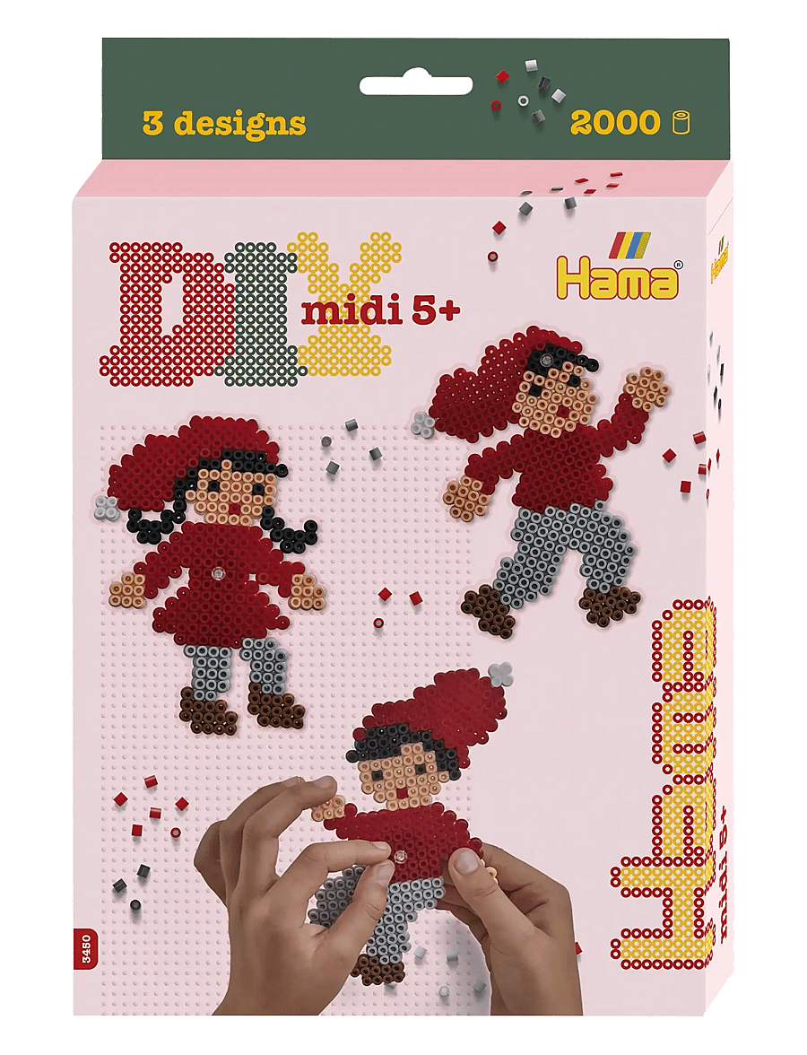 Hama - Hama Midi Hanging box Christmas Fun 2000 pcs - pärlor - multi - 1