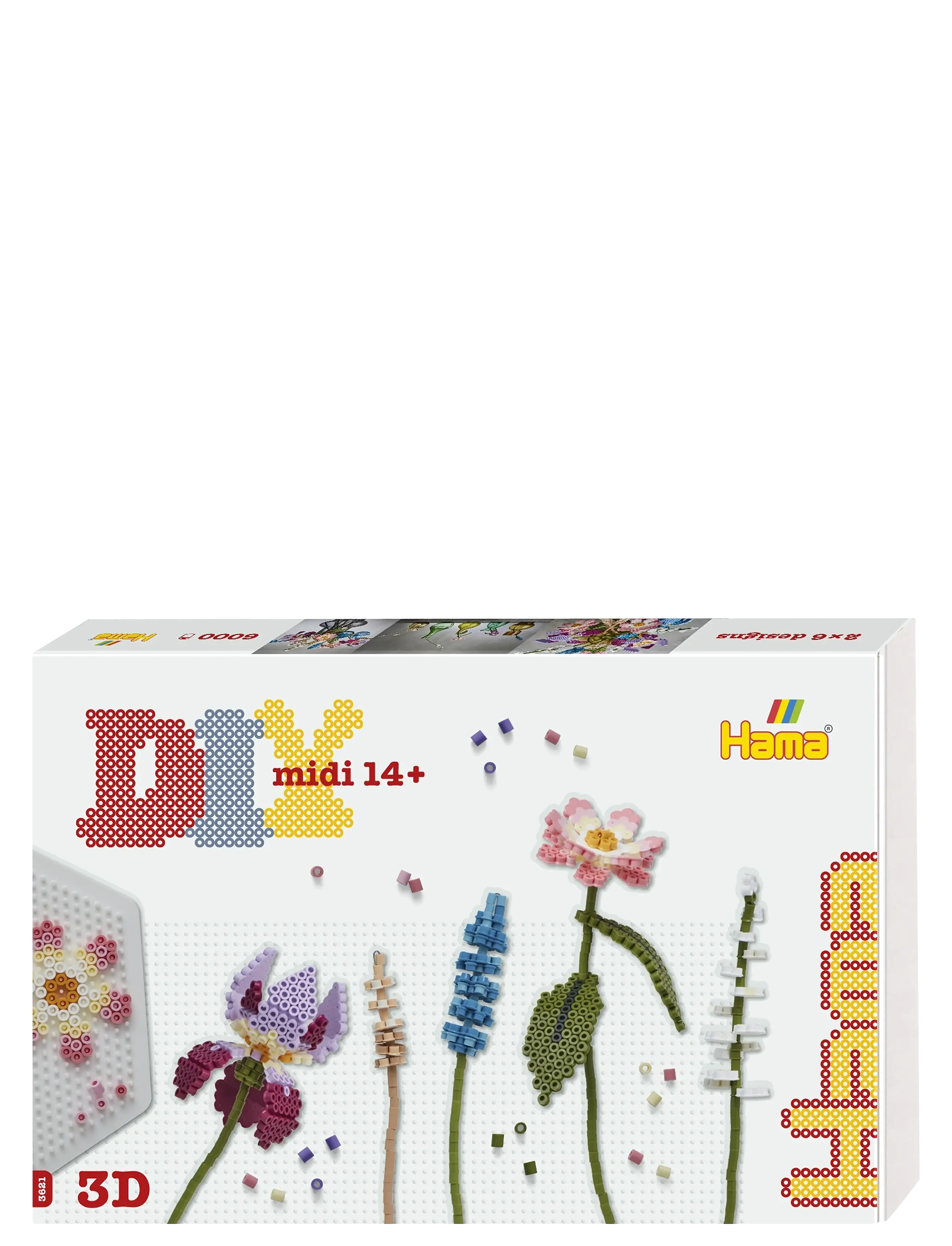 Hama Hama Midi Art Bouquet 6000 pcs. - Rita & Pyssla - MULTI / multi