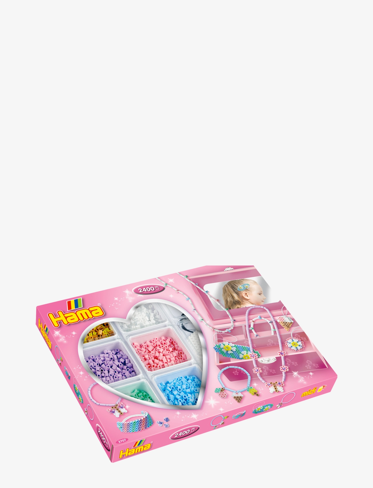 Hama - Hama Midi Activity Box Open 2400 pcs - helmet - multi - 3