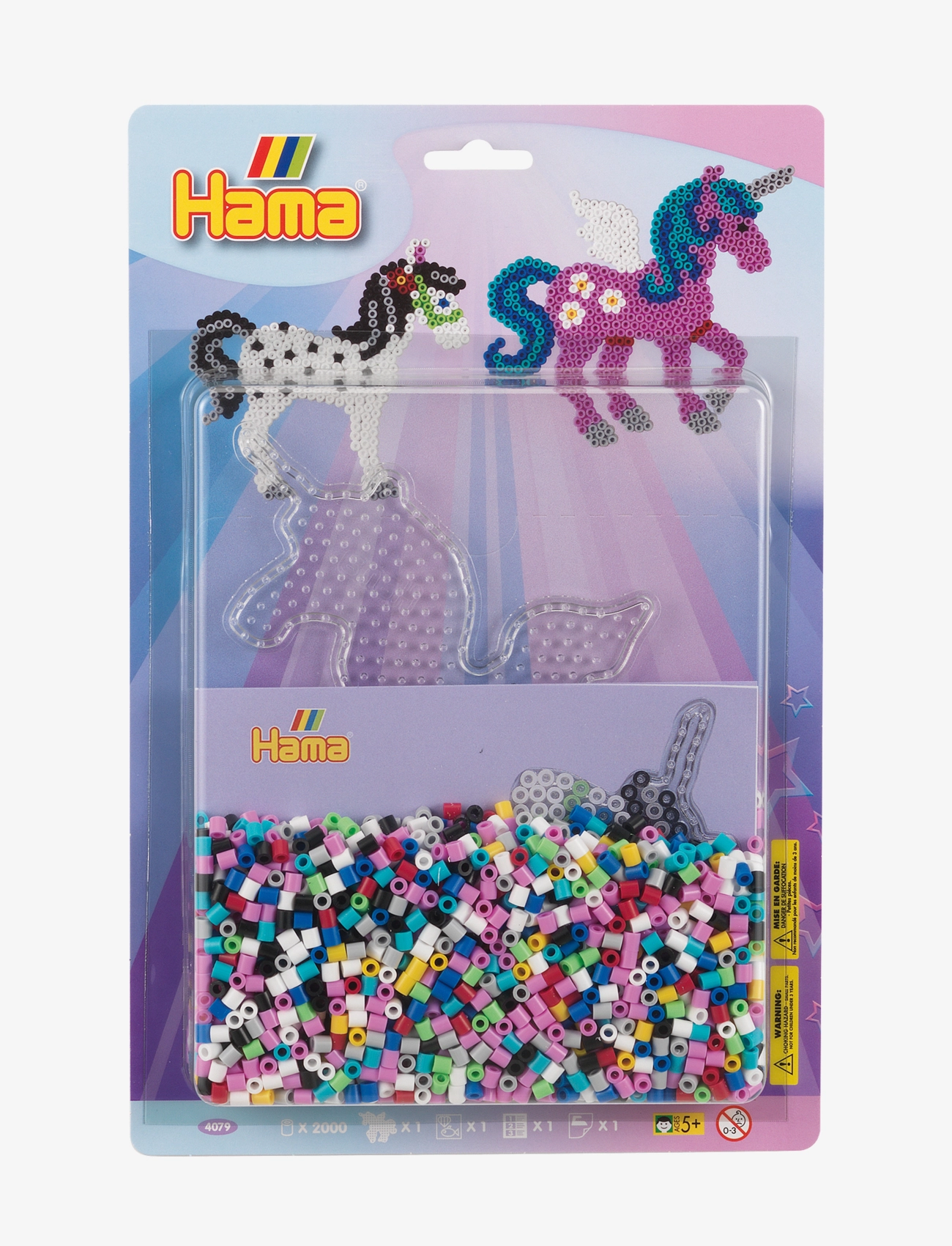 Hama Hama Midi Large Blister Fantasy Horse 2.000 Pcs, One Size, Multi/patterned, Håndværk > Perler, Børn